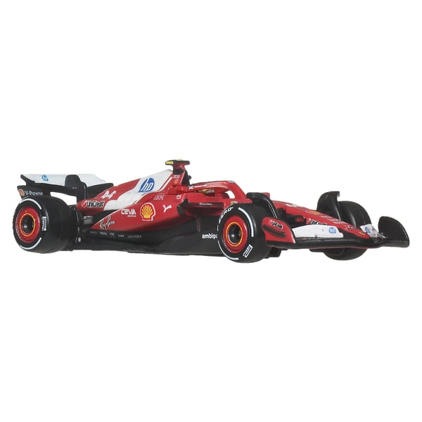 Hot Wheels Formula 1-racerbil, formgjutna samlarleksaker i skala 1:64 (stilen kan variera)