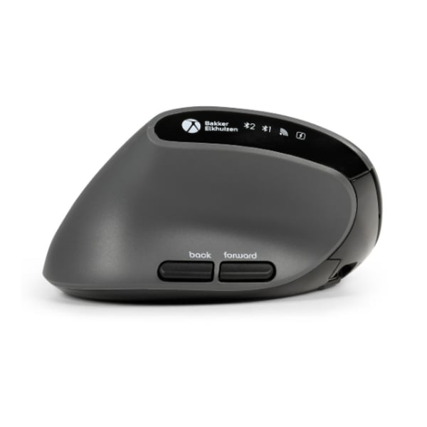 BakkerElkhuizen MidWay hiiri Office Vasenkätinen RF Wireless + Bluetooth + USB Type-C Optinen 2400 DPI