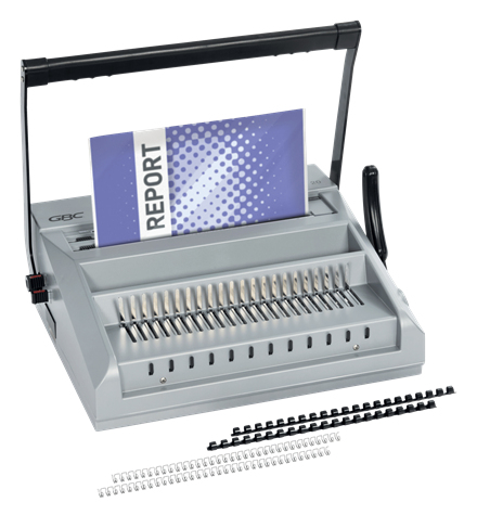 GBC MB20 MultiBind Heavy Duty Comb og Wire indbindingsmaskine, kapacitet 270 A4-ark
