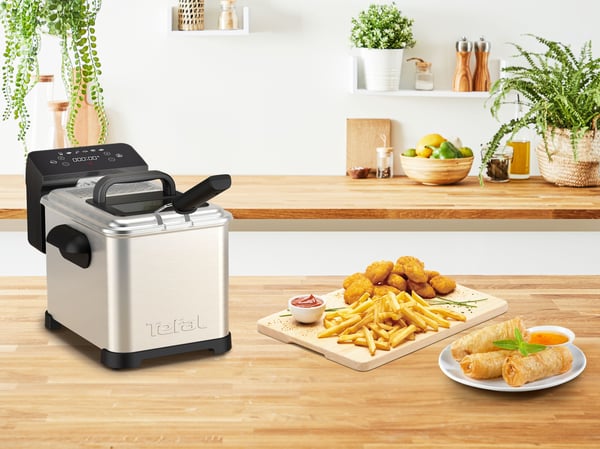 Tefal Family Pro FR507D Enkelt 4 L Enkeltstående 2400 W Frituregryde Rustfrit stål