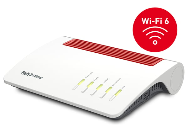 Box 5590 Fiber XGS-PON trådløs router Gigabit Ethernet Dual-band (2,4 GHz / 5 GHz) Hvid