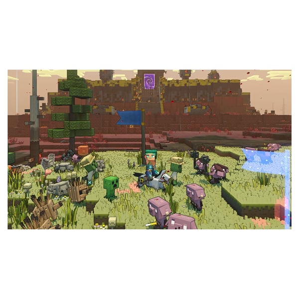 Nintendo Minecraft Legends Deluxe Edition Forenklet kinesisk, Tysk, Hollandsk, Engelsk, Spansk, Fransk, Italiensk, Japansk, Koreansk, Russisk Nintendo Switch