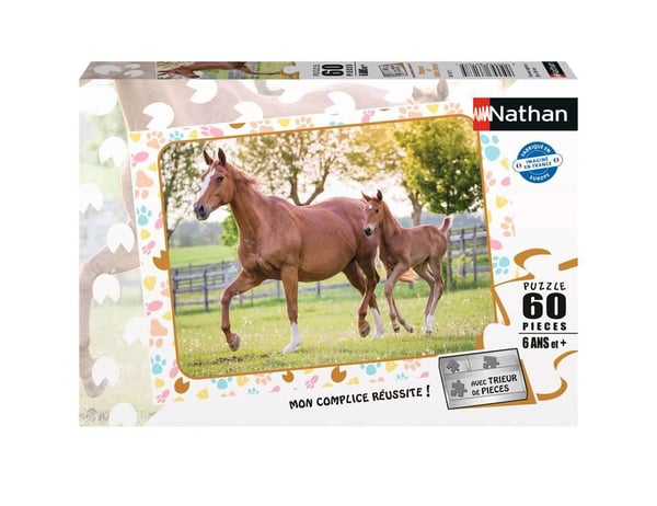 Nathan 86167 puslespil 60 stk