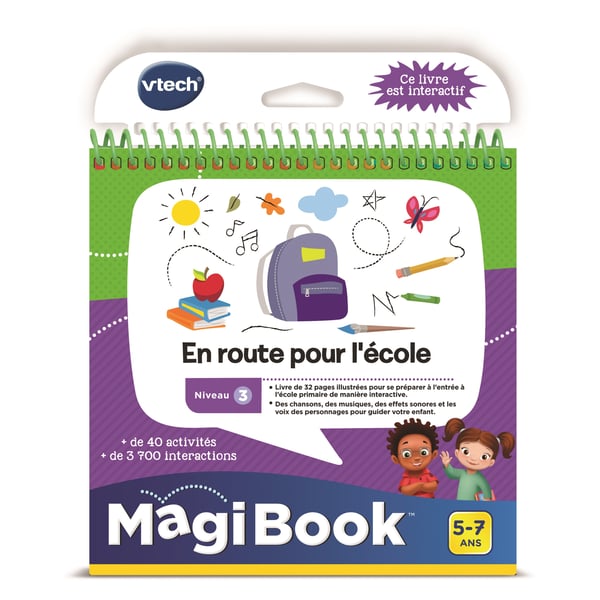 VTech Livre en Route pour L'ecole