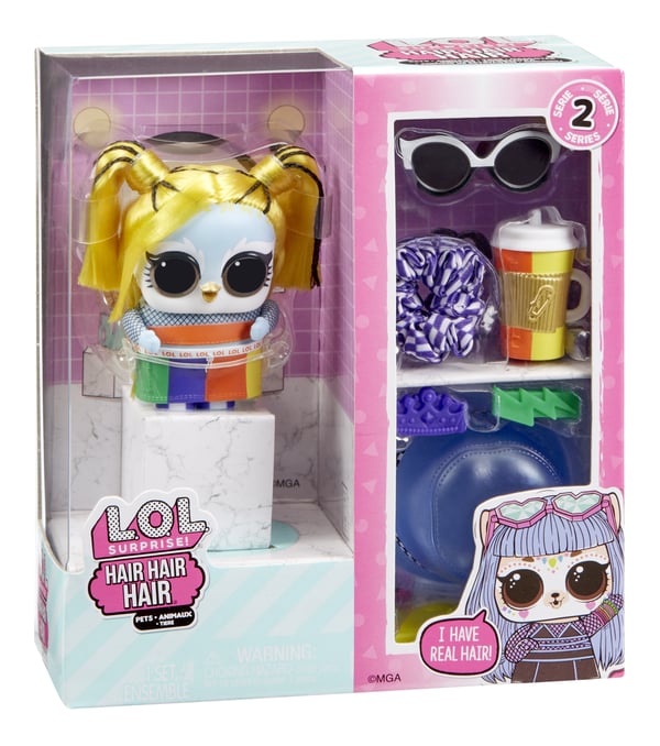L.O.L. Surprise! Hair Hair Hair Pets Asst in PDQ