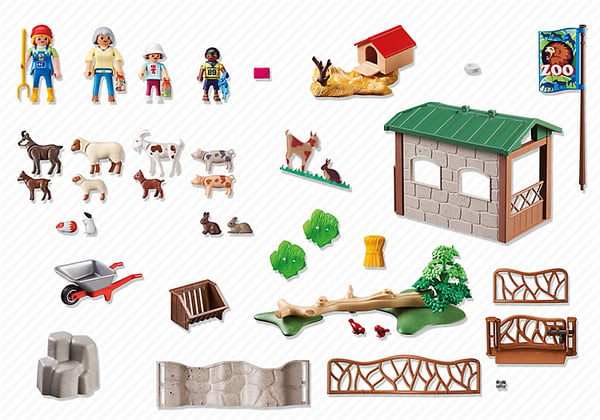 Playmobil City Life Children's Petting Zoo