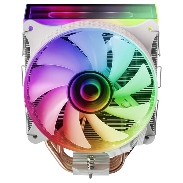 Mars Gaming MCPU-VR Processor Allt-i-ett vätskekylare 12 cm Vit 1 styck