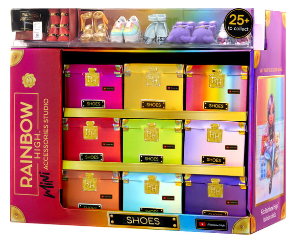 Rainbow High Accessories Studio Series 1, S Assortment in PDQ Dockskor