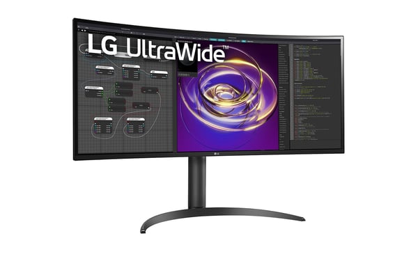 LG 34WP85C-B tietokoneen litteä näyttö 86,4 cm (34") 3440 x 1440 pikseliä UltraWide Quad HD LED Musta