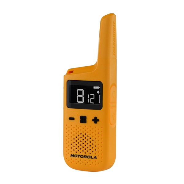 Motorola Talkabout T72 to-vejs radio 16 kanaler 446.00625 - 446.19375 MHz Orange