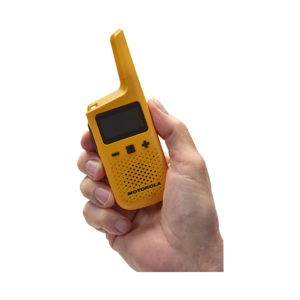 Motorola Talkabout T72 to-vejs radio 16 kanaler 446.00625 - 446.19375 MHz Orange