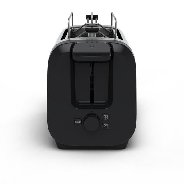 Tefal Subito TT5S1DE0 leivänpaahdin 7 2 viipale(i)ta 1300 W Musta, Ruostumaton teräs