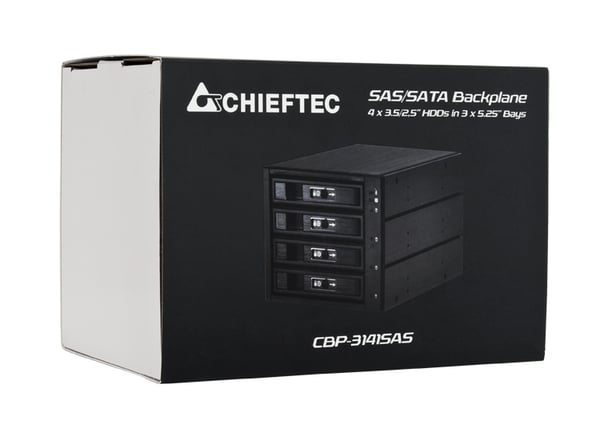 Chieftec CBP-3141SAS drive bay panel Sort