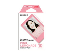 Fujifilm Instax Mini Pink Lemonade instant film 10 stk 54 x 86 mm Fujifilm Instax Mini Pink Lemonade instant film 10 stk 54 x 86 mm