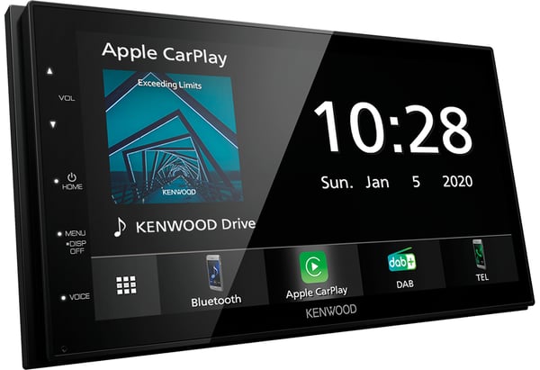 Kenwood Moniceiver DMX5020DABS Svart Bluetooth
