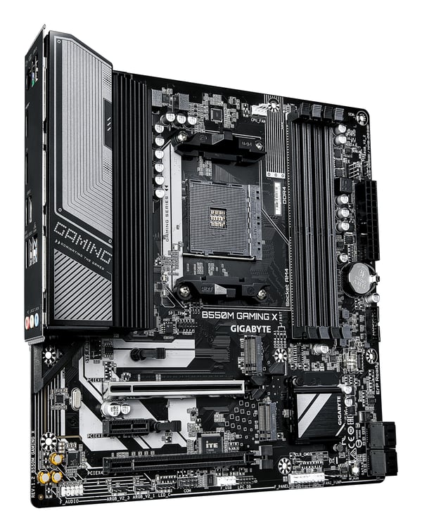 GIGABYTE B550M GAMING X bundkort AMD B550 Stik AM4 micro ATX