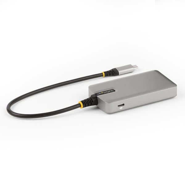 StarTech.com 4-Port USB-C Hubb med USB-C DP Alt Mode Videoutgång 4K 60Hz, 3x USB-A, 1x USB-C, 100W