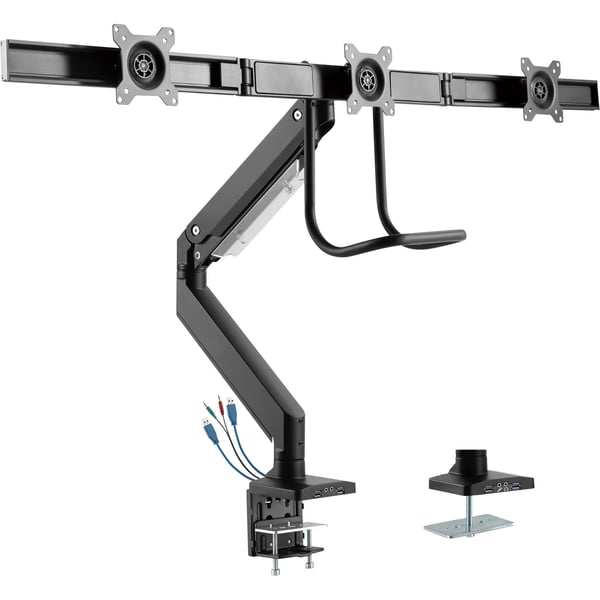 InLine 23172A fäste och ställ till bildskärm 43,2 cm (17") Bord Svart