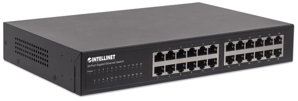 Intellinet 561273 nätverksswitchar Gigabit Ethernet (10/100/1000) Svart