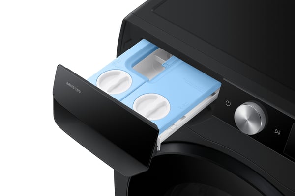 Samsung WD90DG6G94BB vaskemaskine - tørretumbler Fritstående Front-læsning Sort
