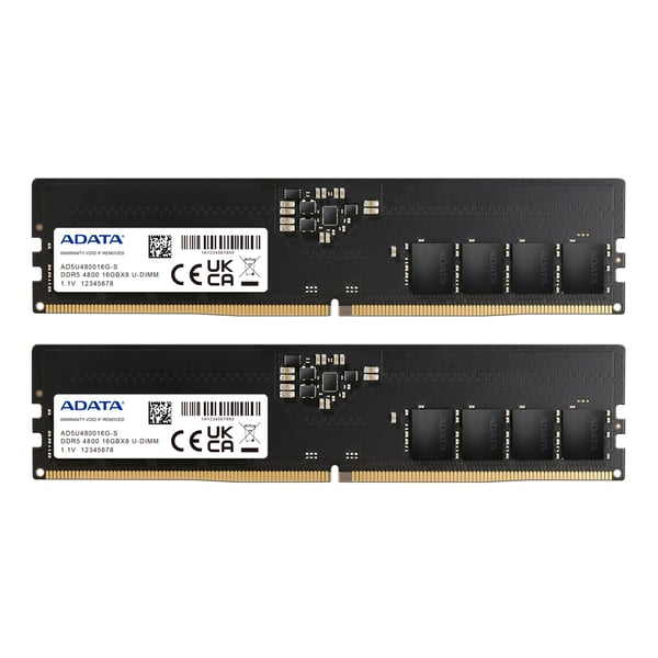 ADATA AD5U480016G-DT muistimoduuli 32 GB 2 x 16 GB DDR5 288-pin DIMM ECC