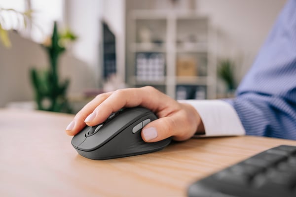 Logitech Signature Comfort Plus M850 L hiiri Universaali Oikeakätinen RF Wireless + Bluetooth Optinen 4000 DPI