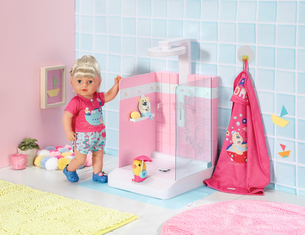BABY born Bath Walk in Shower Dukke badeværelse