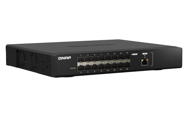 QNAP QSW-M5216-1T netværksswitch Administreret L2 Sort