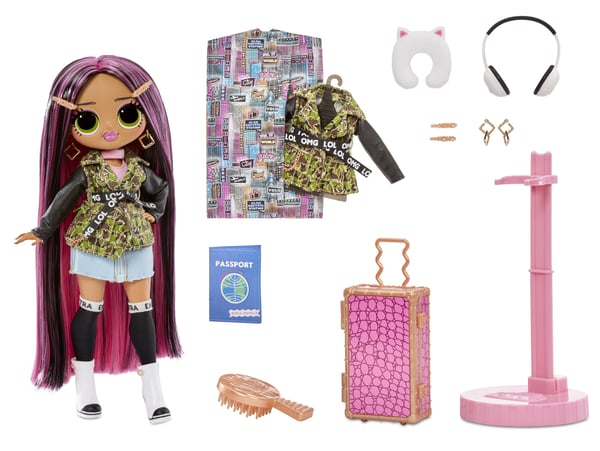 L.O.L. Surprise! OMG Travel Doll- City Babe