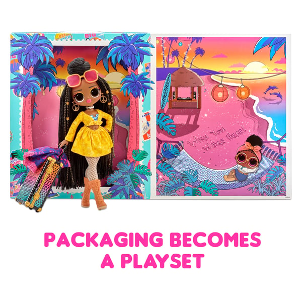 L.O.L. Surprise! OMG Travel Doll- Sunset