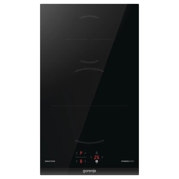 Gorenje GI3201BC Svart Inbyggd 30 cm Induktionshäll med zon 2 zone(s)