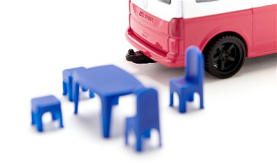Siku VW T6 California Lastbil/trailer model Formonterede 1:50