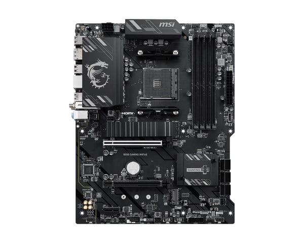 MSI B550 GAMING WIFI6E bundkort AMD B550 Stik AM4