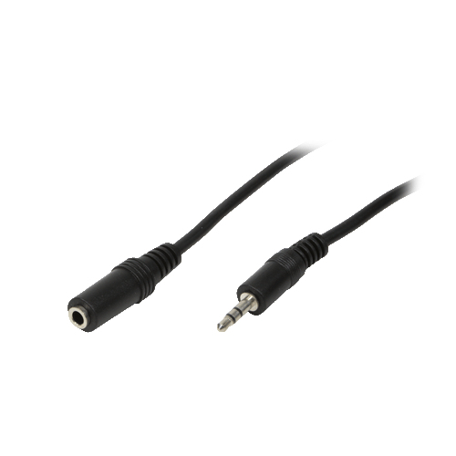 LogiLink 3.5mm - 3.5mm, 3m lydkabel Sort