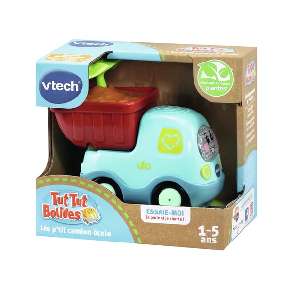 VTech Tut Tut Bolides VÉHICULES "ÉCOLO" (PLASTIQUE BIOSOURCÉ)