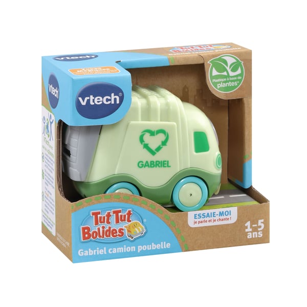 VTech Tut Tut Bolides VÉHICULES "ÉCOLO" (PLASTIQUE BIOSOURCÉ)