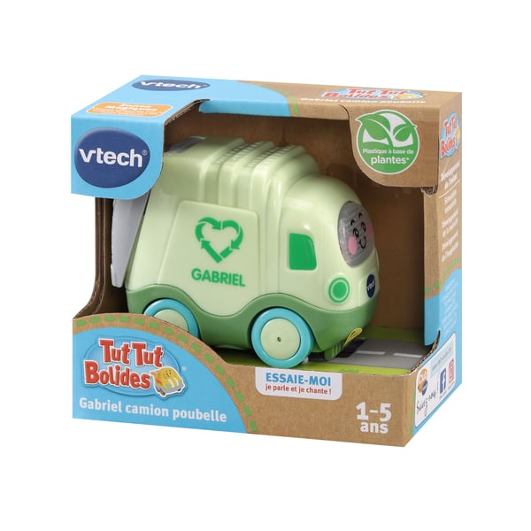 VTech Tut Tut Bolides VÉHICULES "ÉCOLO" (PLASTIQUE BIOSOURCÉ)