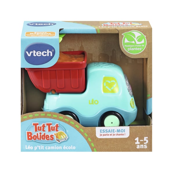 VTech Tut Tut Bolides VÉHICULES "ÉCOLO" (PLASTIQUE BIOSOURCÉ)