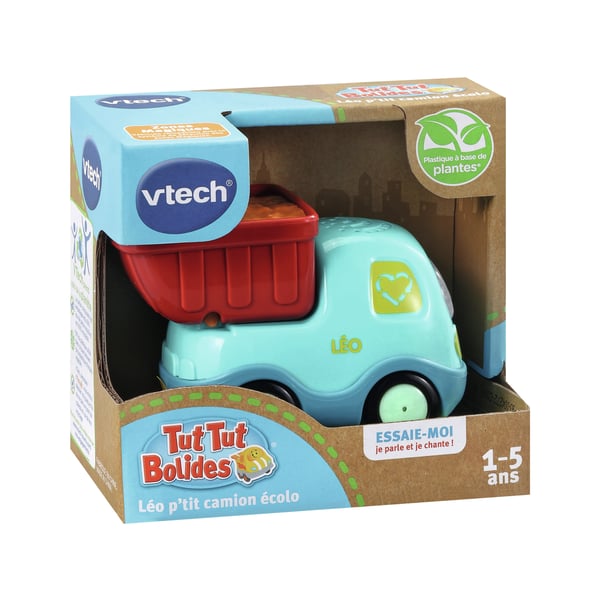 VTech Tut Tut Bolides VÉHICULES "ÉCOLO" (PLASTIQUE BIOSOURCÉ)