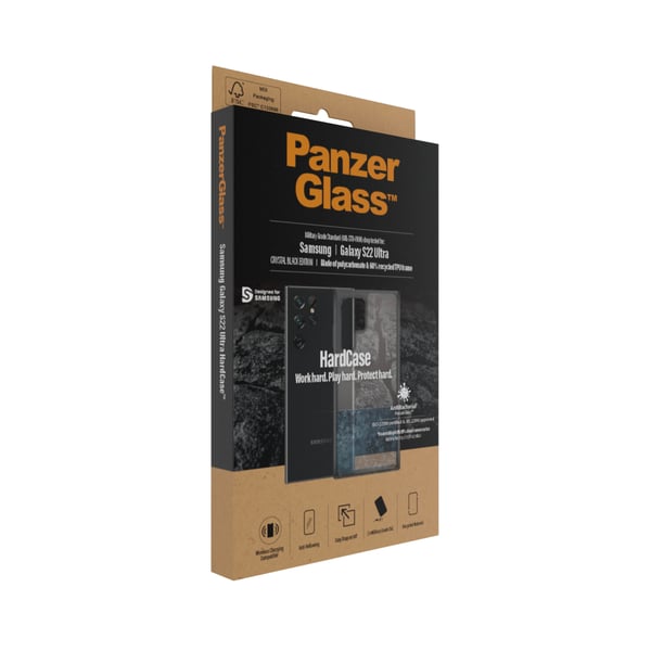 PanzerGlass ® HardCase Samsung Galaxy S22 Ultra 5G - Smokey Sort
