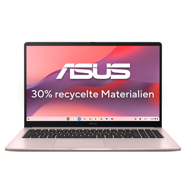 ASUS Chromebook CM1505CM4A-S70032 MediaTek Kompanio Kompanio 540 39,6 cm (15.6") Full HD 8 GB LPDDR5x-SDRAM 128 GB eMMC Wi-Fi 6 (802.11ax) ChromeOS Rosa