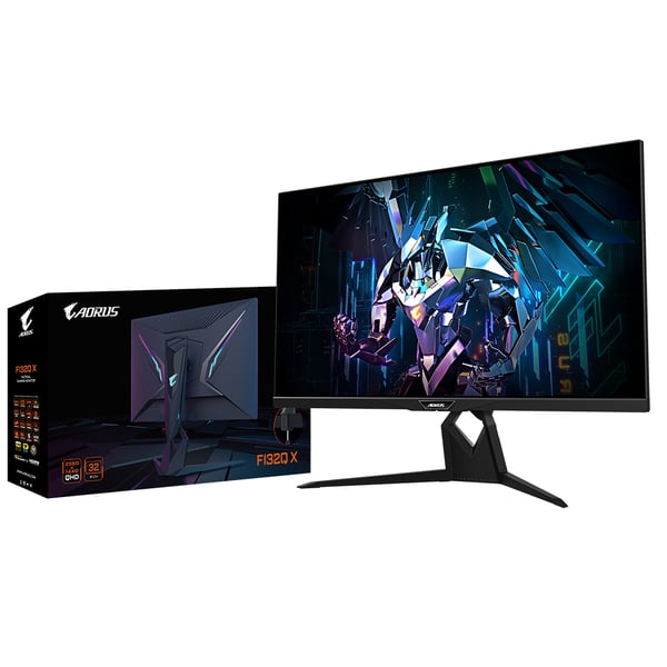 GIGABYTE AORUS FI32Q X tietokoneen litteä näyttö 81,3 cm (32") 2560 x 1440 pikseliä Quad HD LED Musta