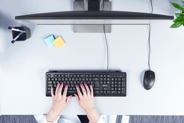 Trust TK-150 näppäimistö Office USB ranska Musta