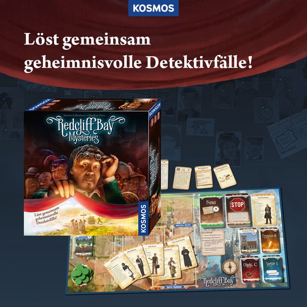 Kosmos 68045 brætspil Kortspil Detektiv