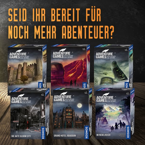 Kosmos Adventure Games - Im Nebelreich Lautapeli Matkailu-/seikkailupeli