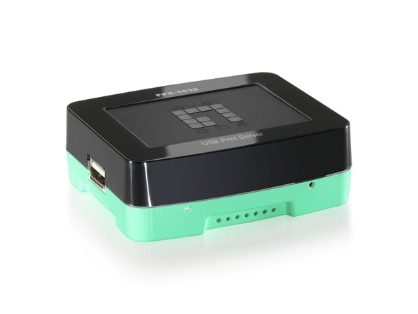 LevelOne FPS-1032 tulostinpalvelin Ethernet LAN Musta, Vihreä