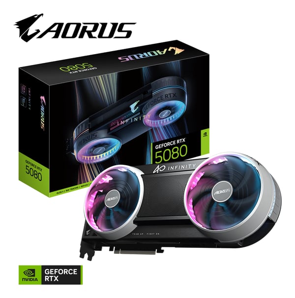 GIGABYTE AORUS GeForce RTX 5080 INFINITY 16G NVIDIA 16 GB GDDR7
