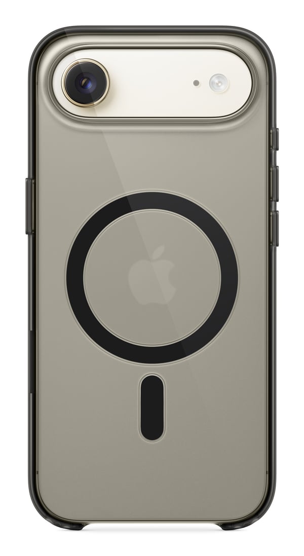 Apple MGH24ZM/A mobiltelefon etui 16,5 cm (6.5") Cover Sort, Gennemsigtig