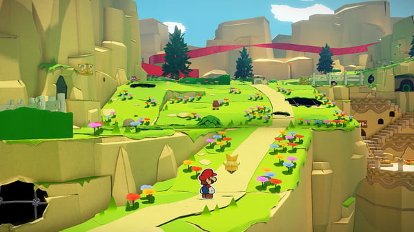 Nintendo Paper Mario: The Origami King Standard Engelska, Spanska Nintendo Switch