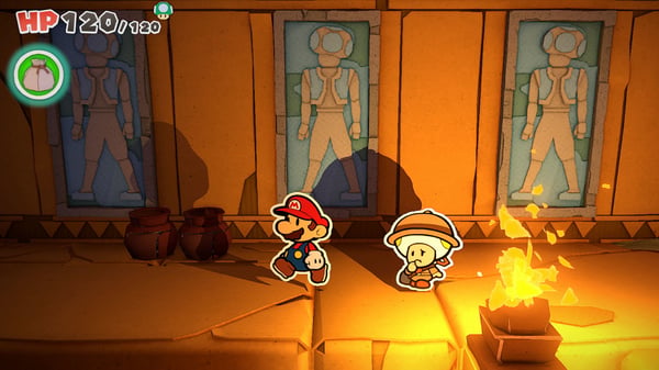 Nintendo Paper Mario: The Origami King Standard Engelska, Spanska Nintendo Switch